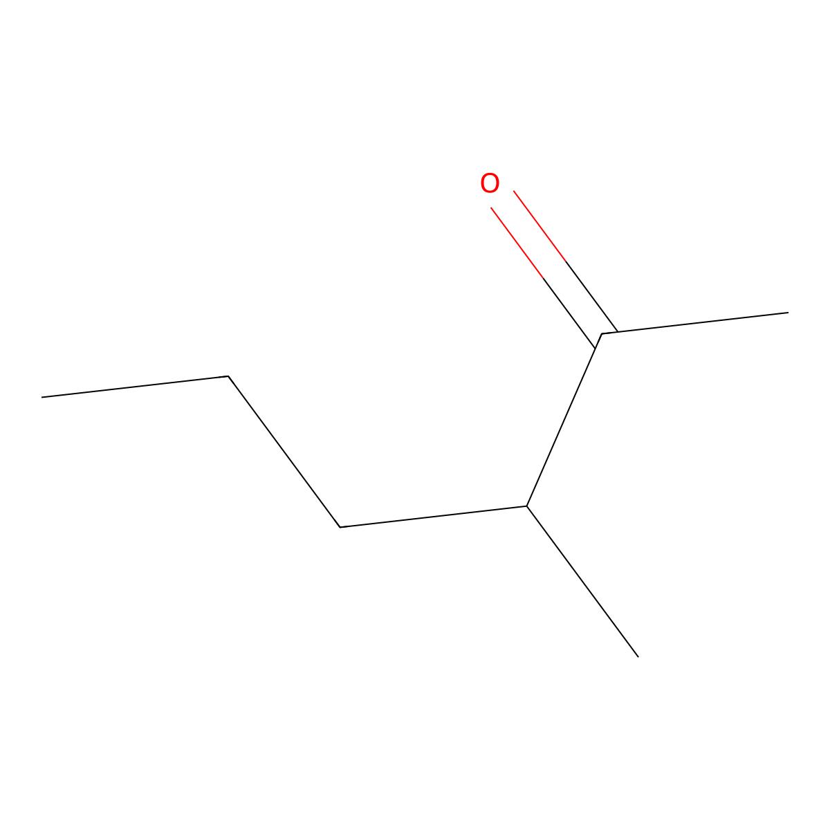 3-Methylhexan-2-one molecular structure, CAS 2550-21-2