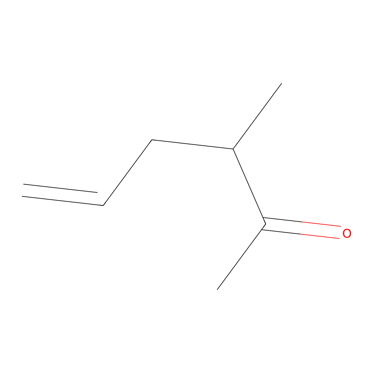 3-Methylhex-5-en-2-one molecular structure, CAS 2550-22-3