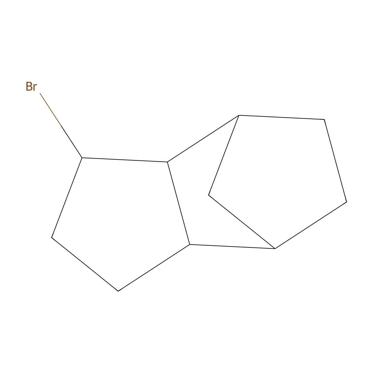 (1S,2S,3R,6R,7R)-3-Bromotricyclo[5.2.1.02,6]decane molecular structure, CAS 2550997-20-9