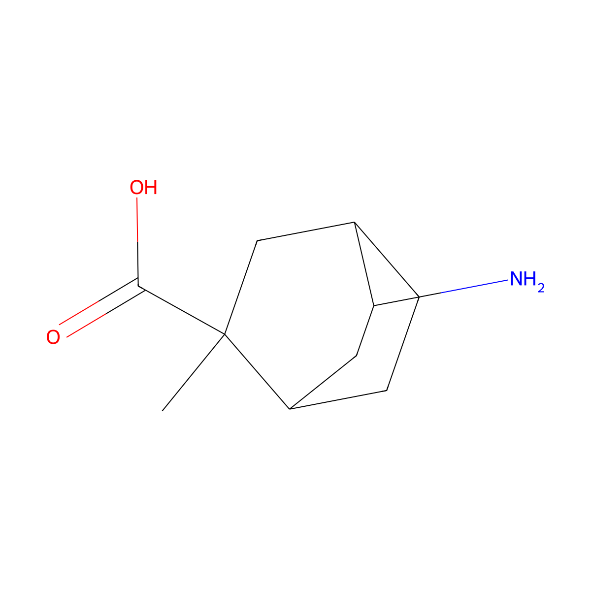 5-Amino-2-methylbicyclo[2.2.2]octane-2-carboxylic acid molecular structure, CAS 2551114-90-8