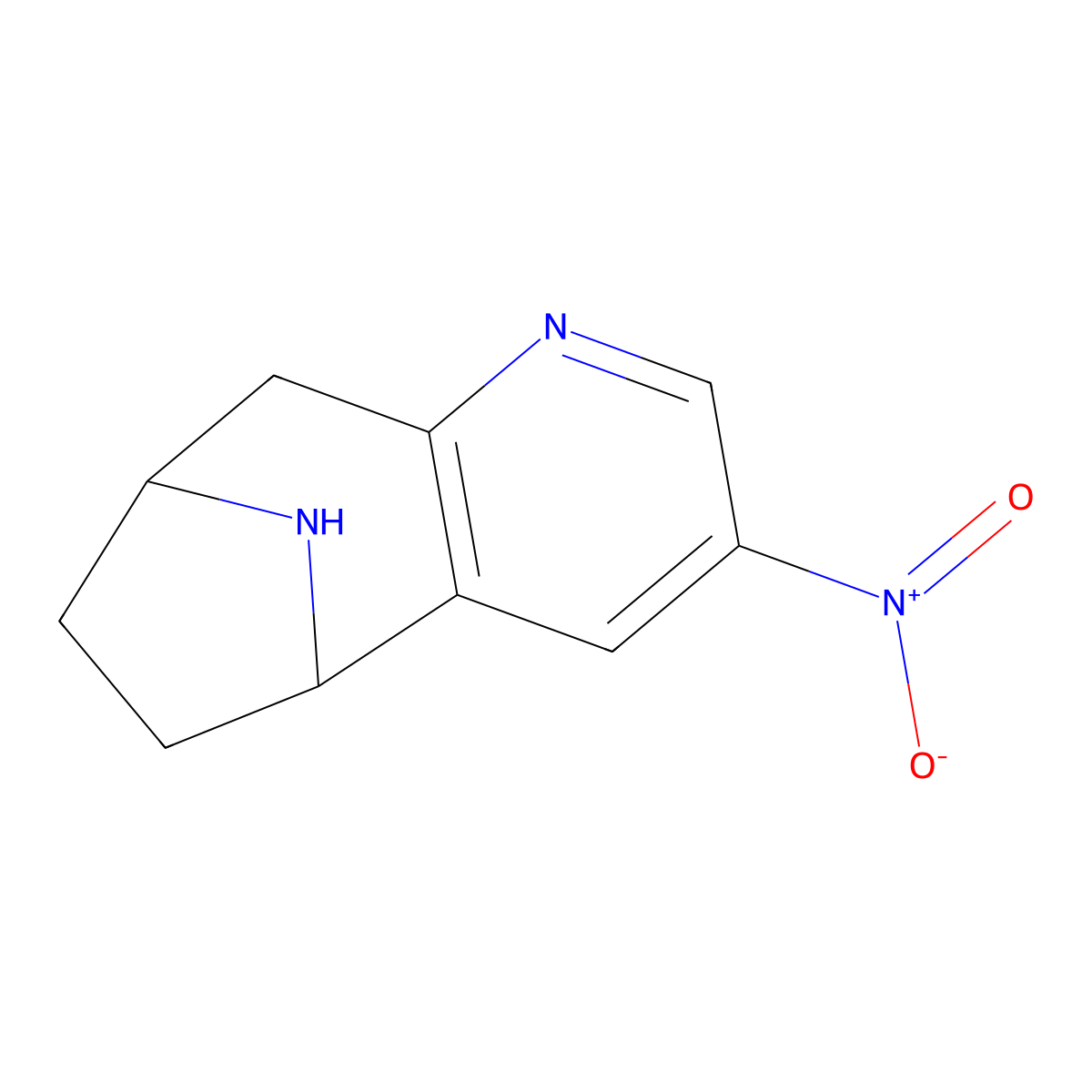 4-Nitro-6,12-diazatricyclo[7.2.1.0,2,7]dodeca-2(7),3,5-triene molecular structure, CAS 2551115-49-0