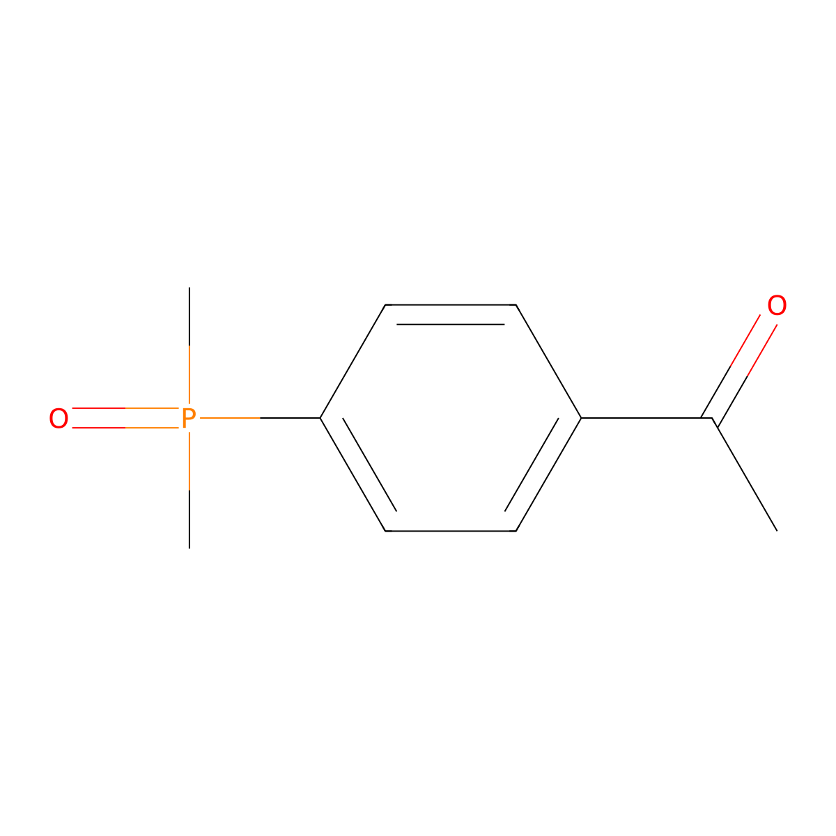 1-(4-(Dimethylphosphoryl)phenyl)ethan-1-one molecular structure, CAS 2551117-86-1