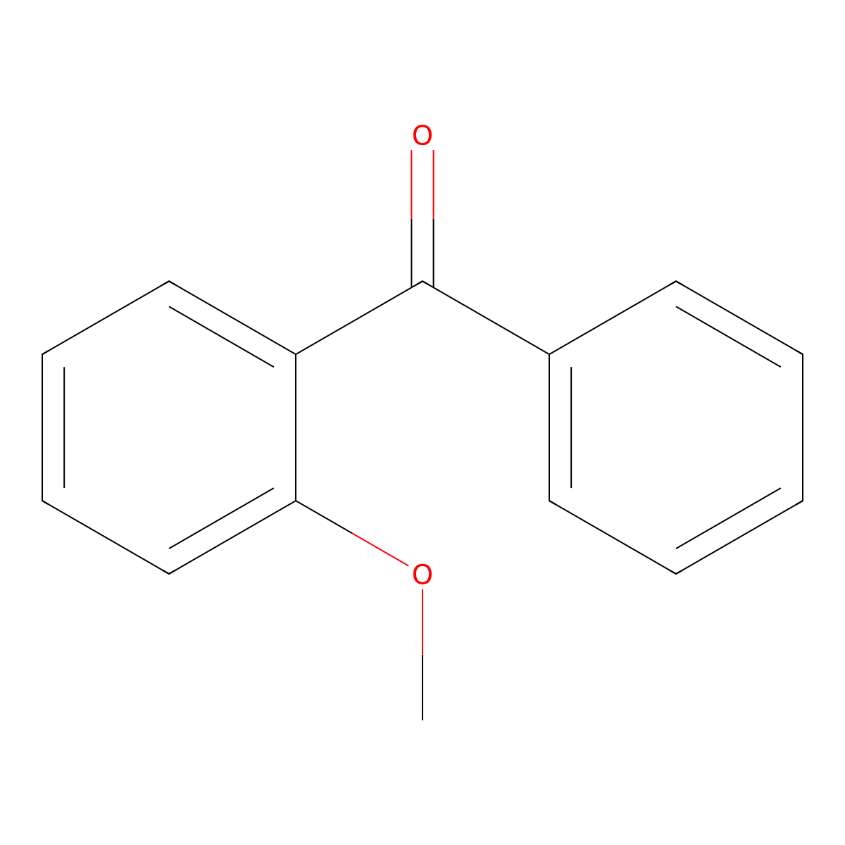2-Methoxybenzophenone molecular structure, CAS 2553-04-0