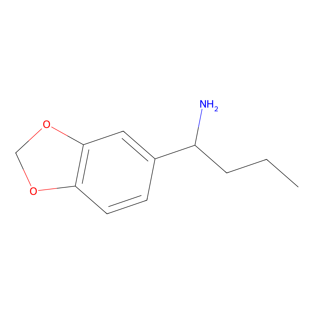 (S)-1-(Benzo[d][1,3]dioxol-5-yl)butan-1-amine molecular structure, CAS 255392-63-3
