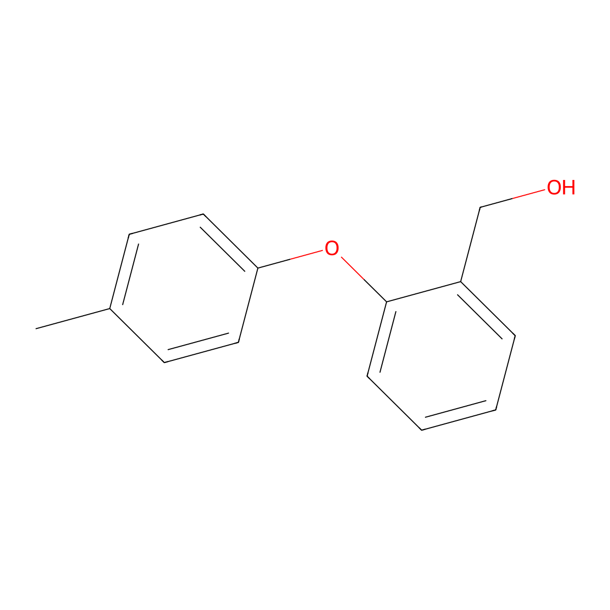 [2-(4-Methylphenoxy)phenyl]methanol molecular structure, CAS 25562-89-4