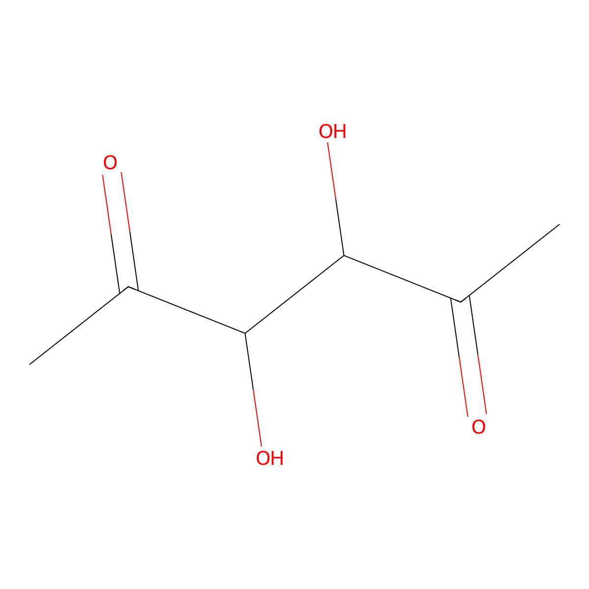 3,4-Dihydroxy-2,5-hexanedione molecular structure, CAS 25566-16-9