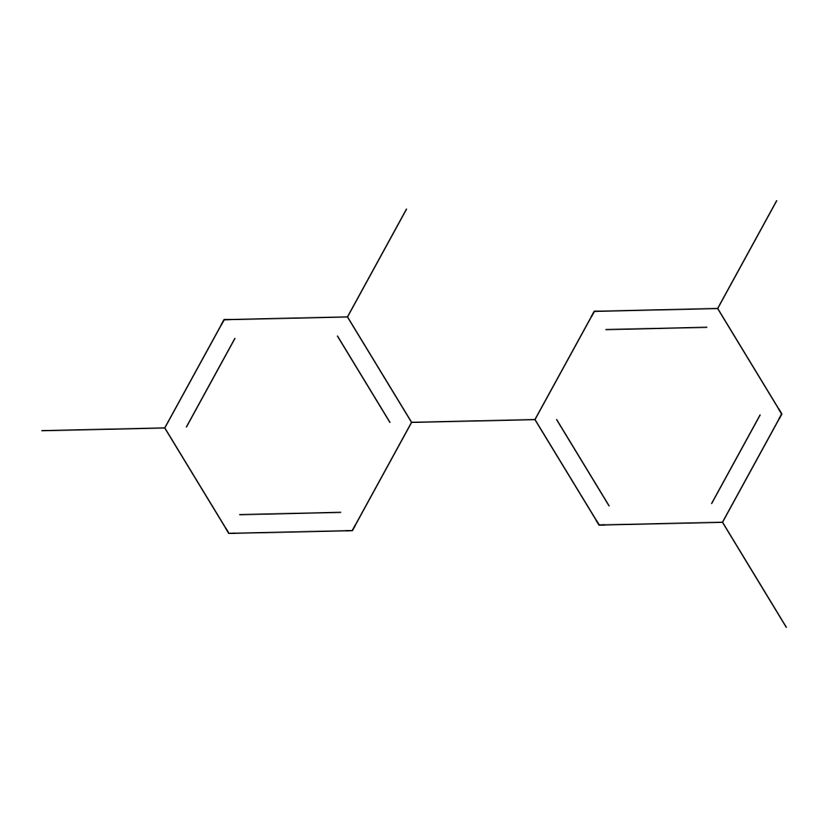 2,3',4,5'-Tetramethyl-1,1'-biphenyl molecular structure, CAS 25569-82-8