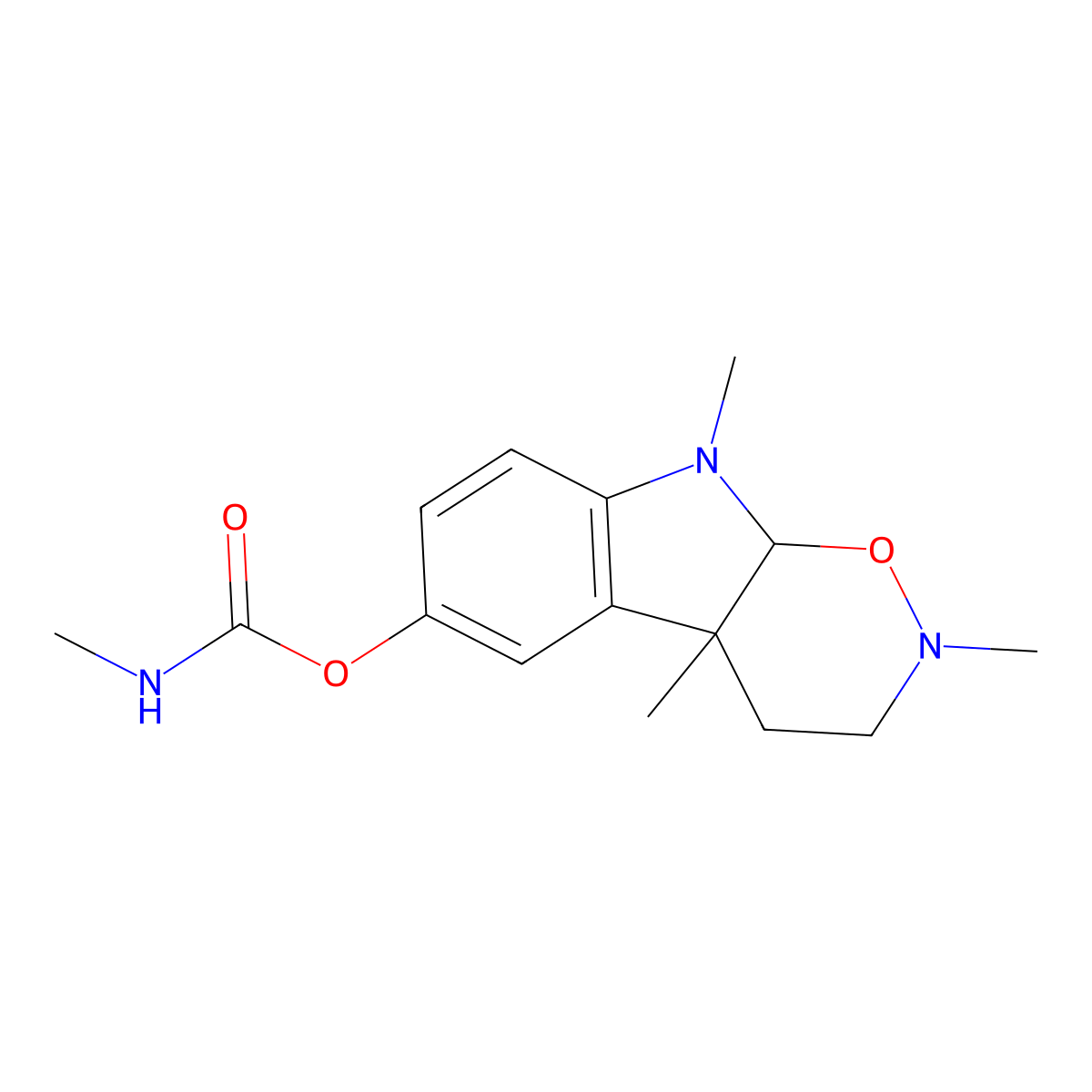 Eseridine molecular structure, CAS 25573-43-7