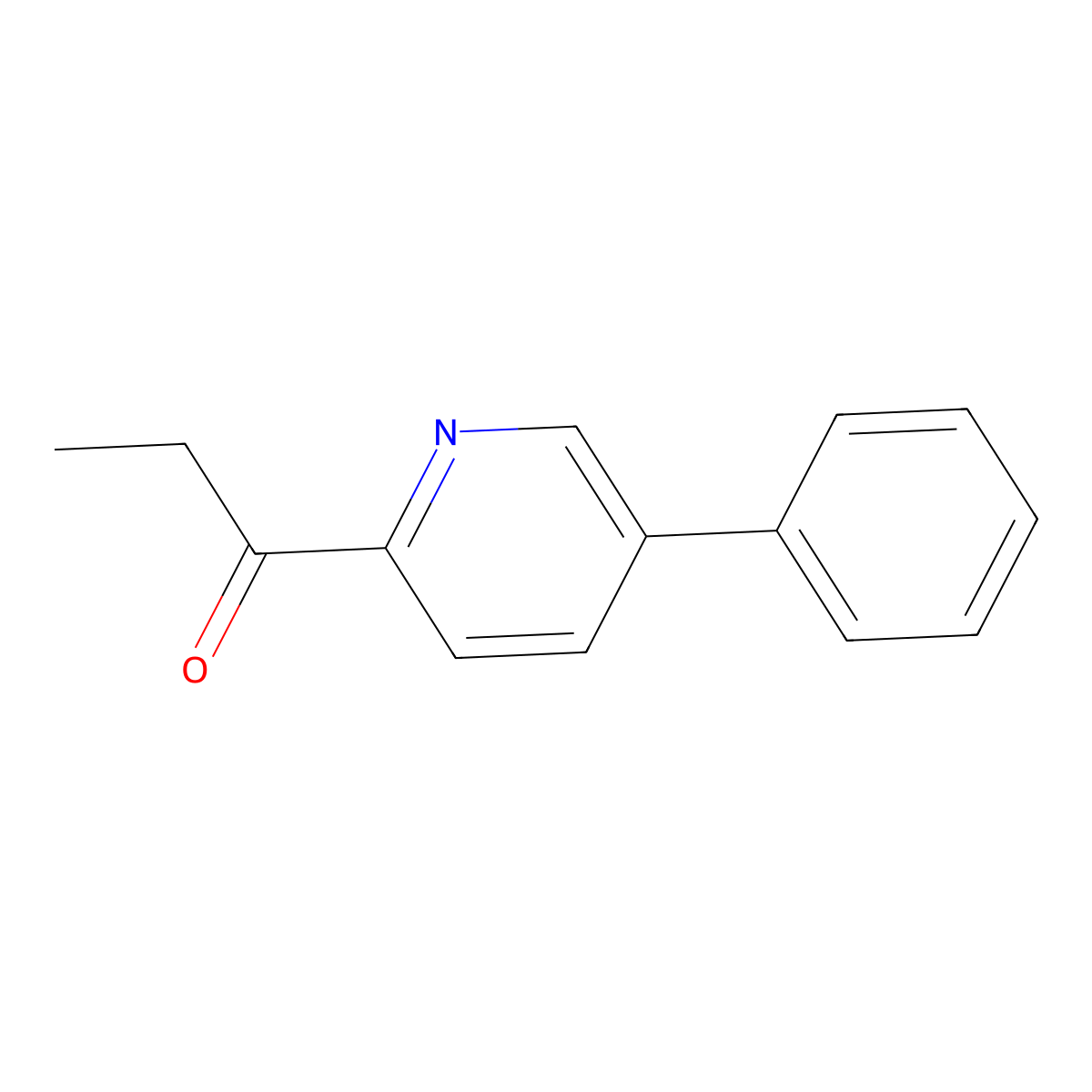 1-(5-Phenylpyridin-2-yl)propan-1-one molecular structure, CAS 2559316-20-8