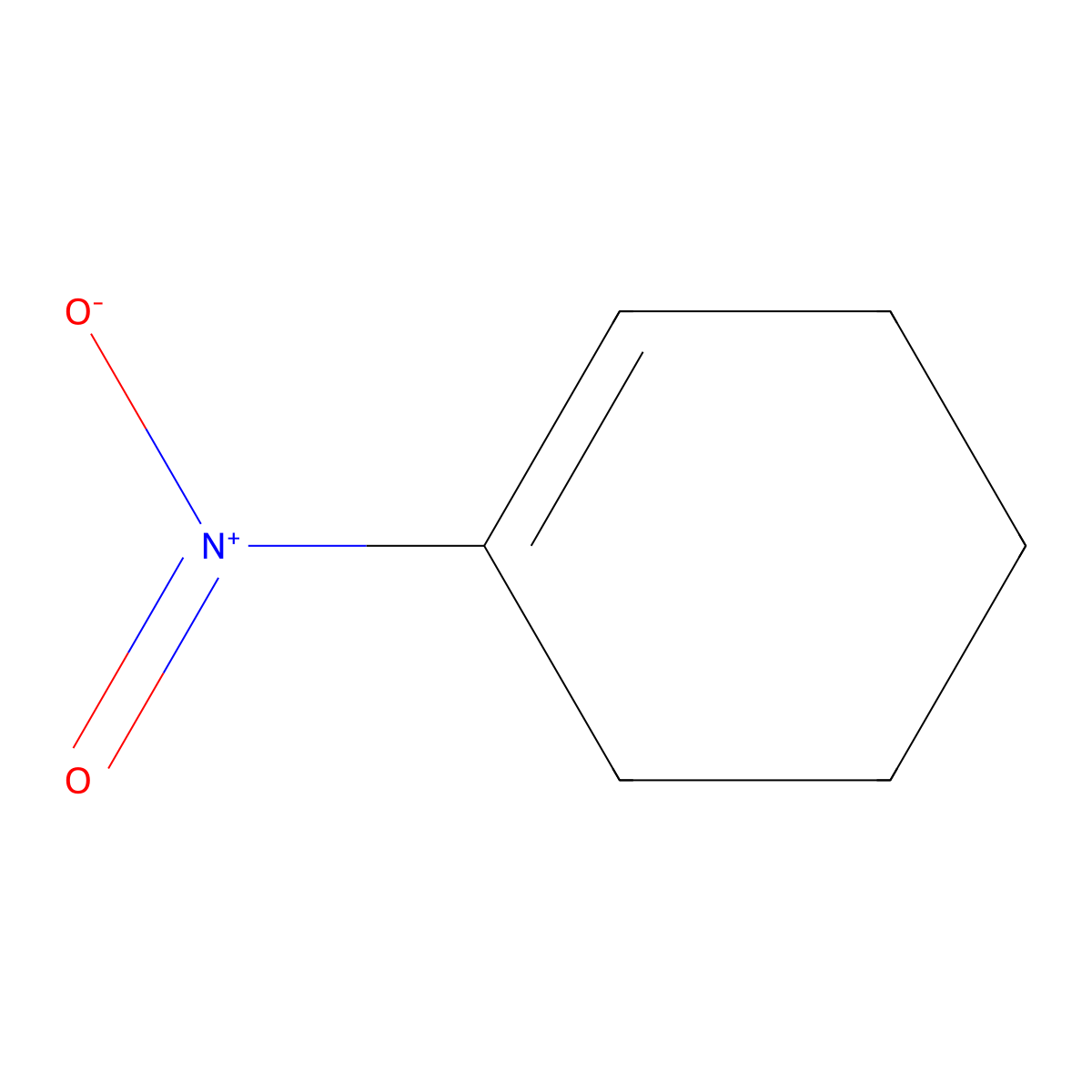 1-Nitrocyclohexene molecular structure, CAS 2562-37-0