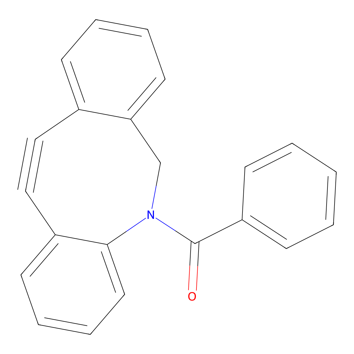 Phenyl(11,12-didehydrodibenz[b,f]azocin-5(6H)-yl)methanone molecular structure, CAS 2563273-44-7
