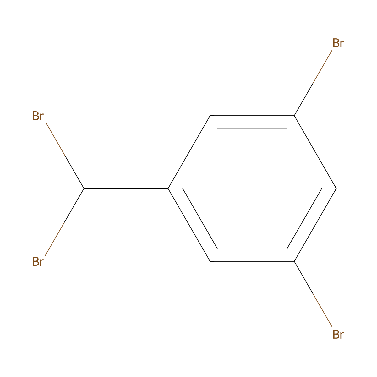 1,3-Dibromo-5-(dibromomethyl)benzene molecular structure, CAS 256386-08-0