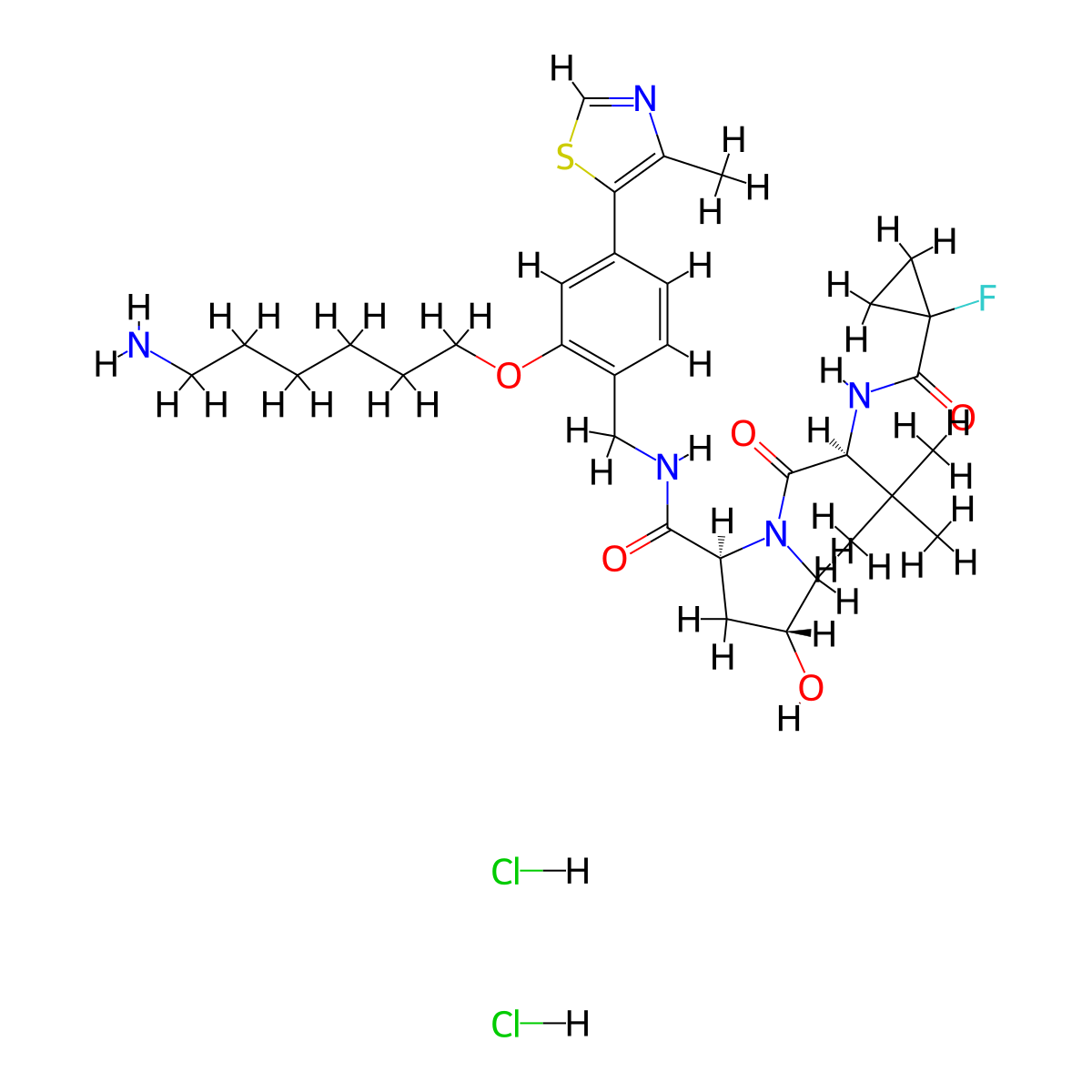 VH 101 phenol-alkylC6-amine molecular structure, CAS 2564467-16-7