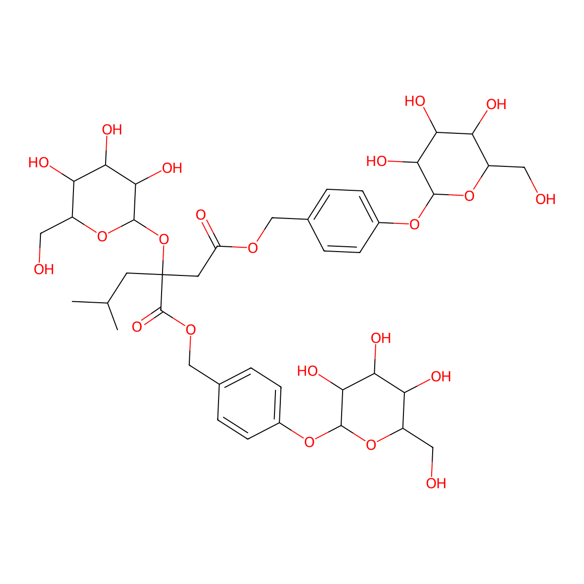 Dactylorhin A molecular structure, CAS 256459-34-4