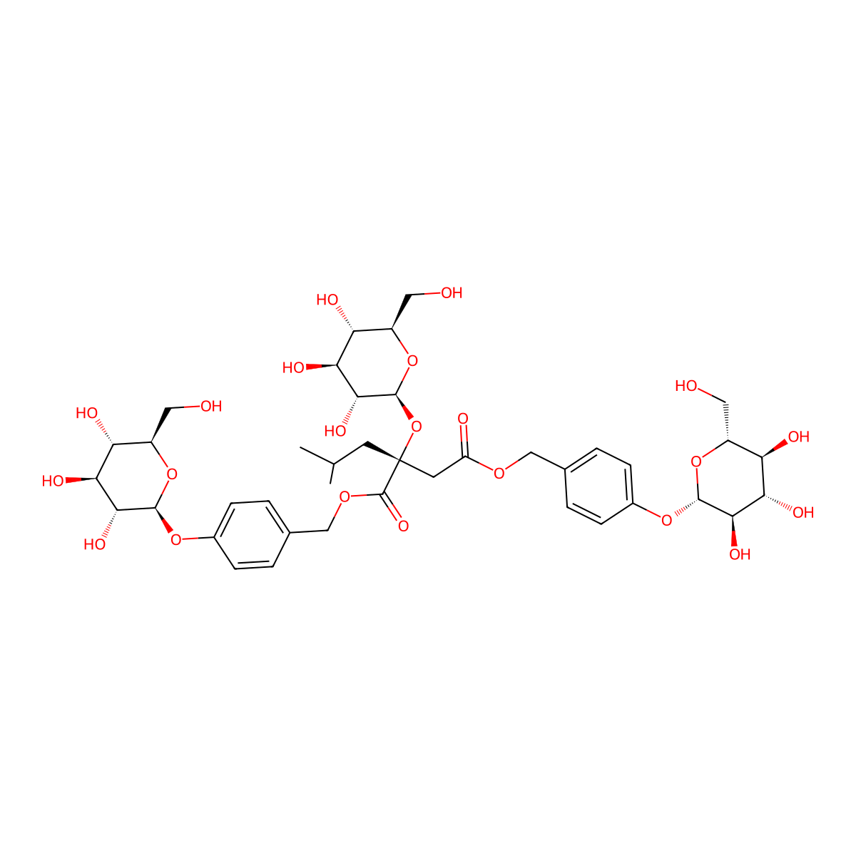 Dactylorhin A molecular structure, CAS 256459-34-4