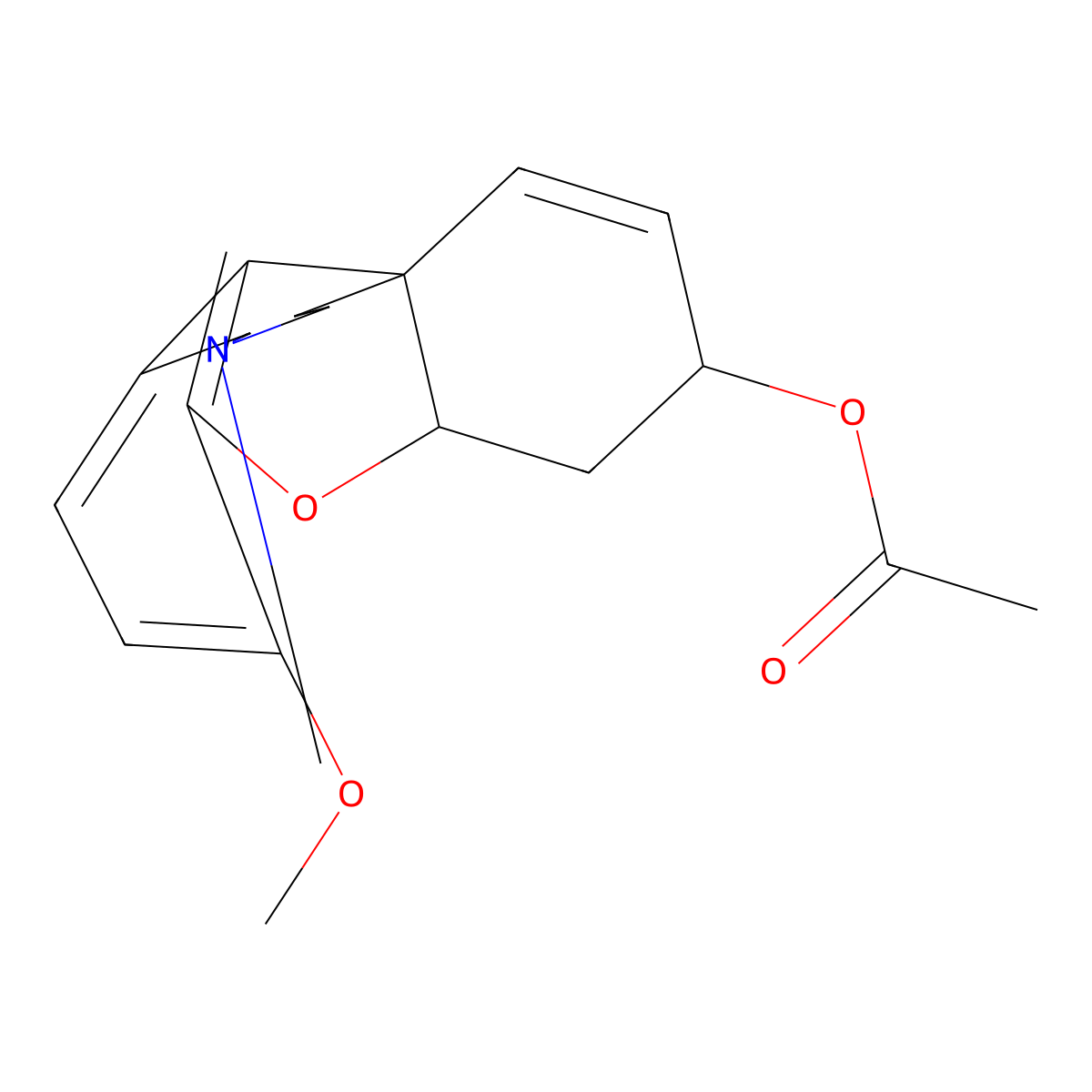 O-Acetylgalanthamine molecular structure, CAS 25650-83-3
