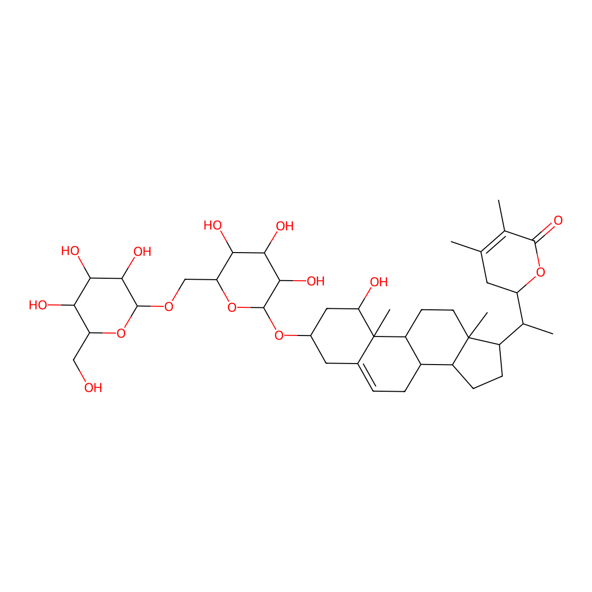 Withanoside V molecular structure, CAS 256520-90-8