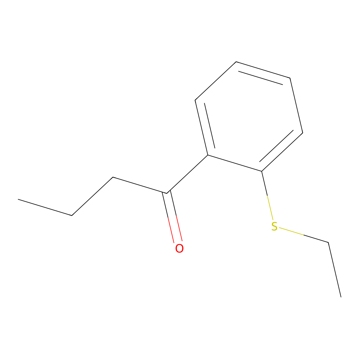 1-(2-(Ethylthio)phenyl)butan-1-one molecular structure, CAS 2565807-61-4