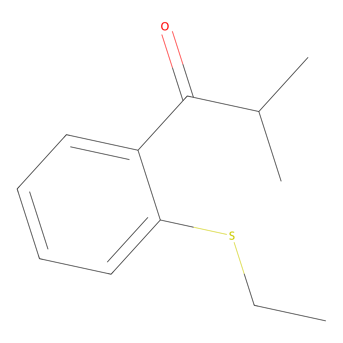 1-(2-(Ethylthio)phenyl)-2-methylpropan-1-one molecular structure, CAS 2565807-70-5