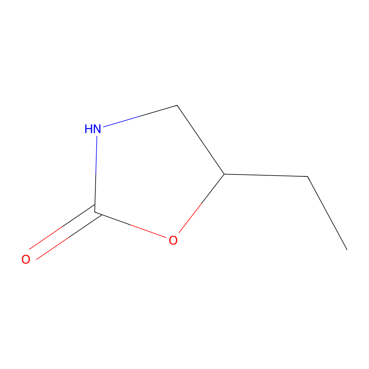 5-Ethyloxazolidin-2-one molecular structure, CAS 25664-78-2