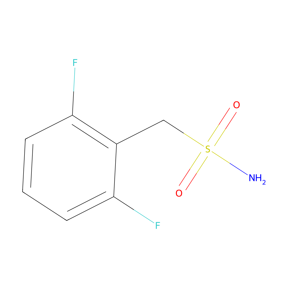 (2,6-Difluorophenyl)methanesulfonamide molecular structure, CAS 256651-60-2