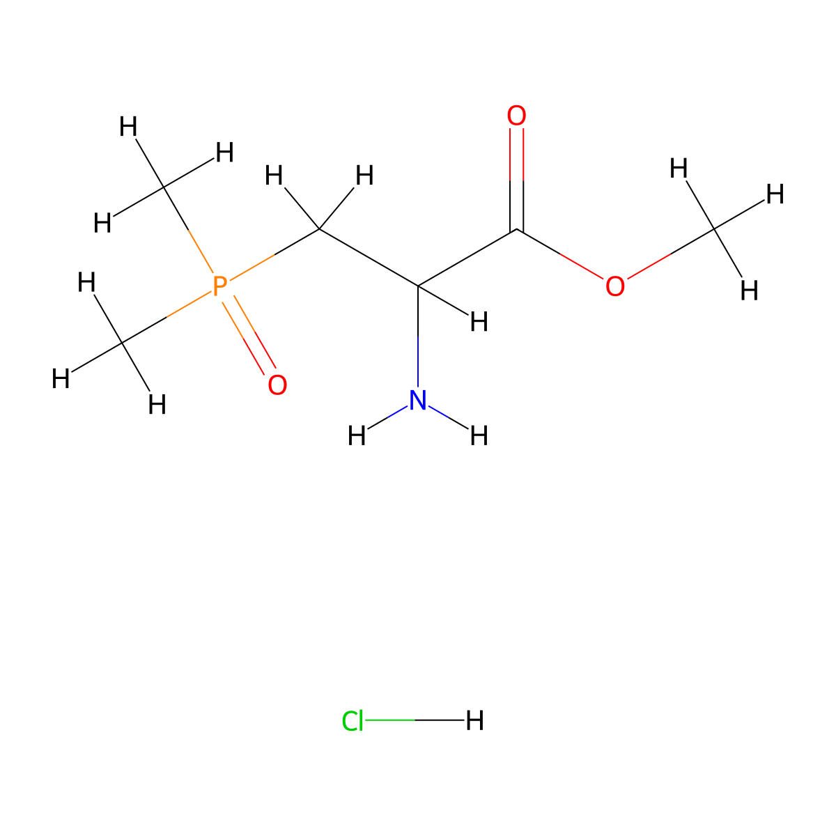 Methyl2-amino-3-(dimethylphosphoryl)propanoatehydrochloride molecular structure, CAS 2567495-37-6