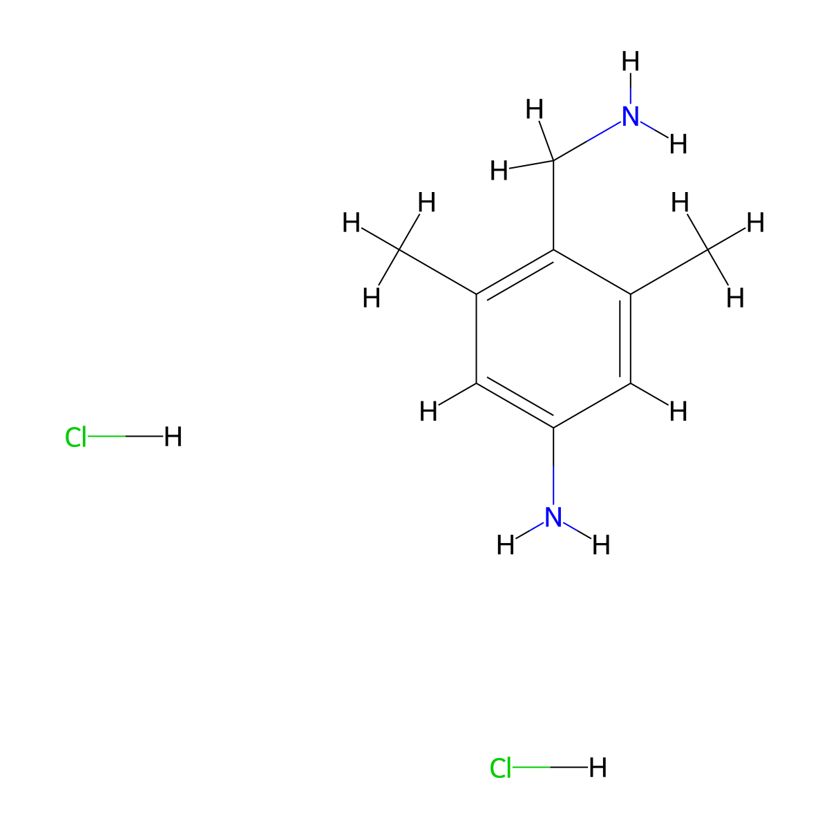 4-(Aminomethyl)-3,5-dimethylanilinedihydrochloride molecular structure, CAS 2567496-31-3