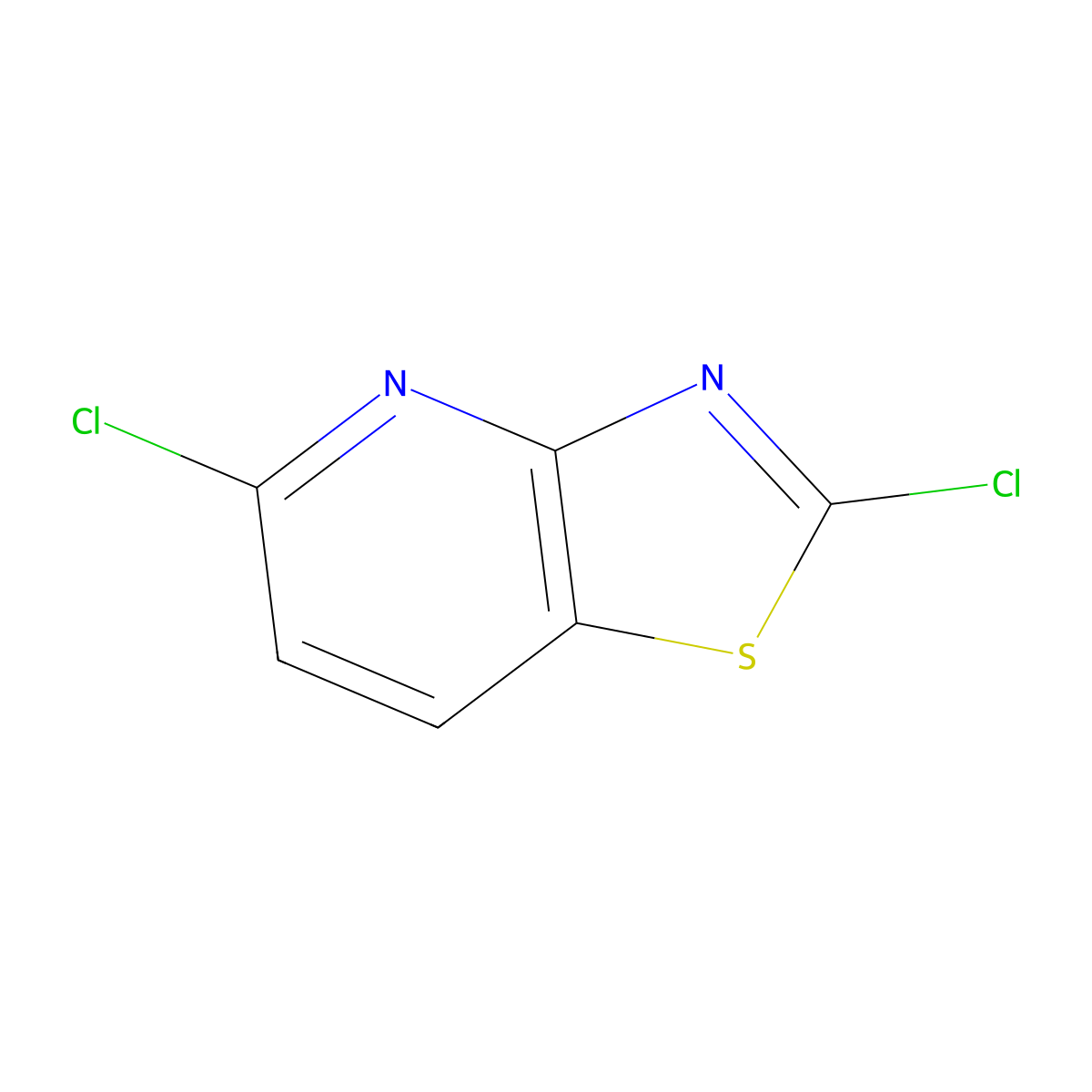 2,5-Dichlorothiazolo[4,5-b]pyridine molecular structure, CAS 2567498-97-7