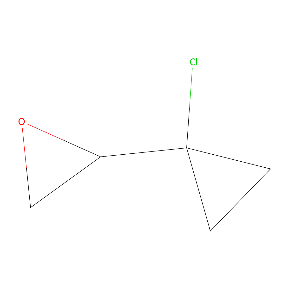 2-(1-Chlorocyclopropyl)oxirane molecular structure, CAS 2567498-99-9