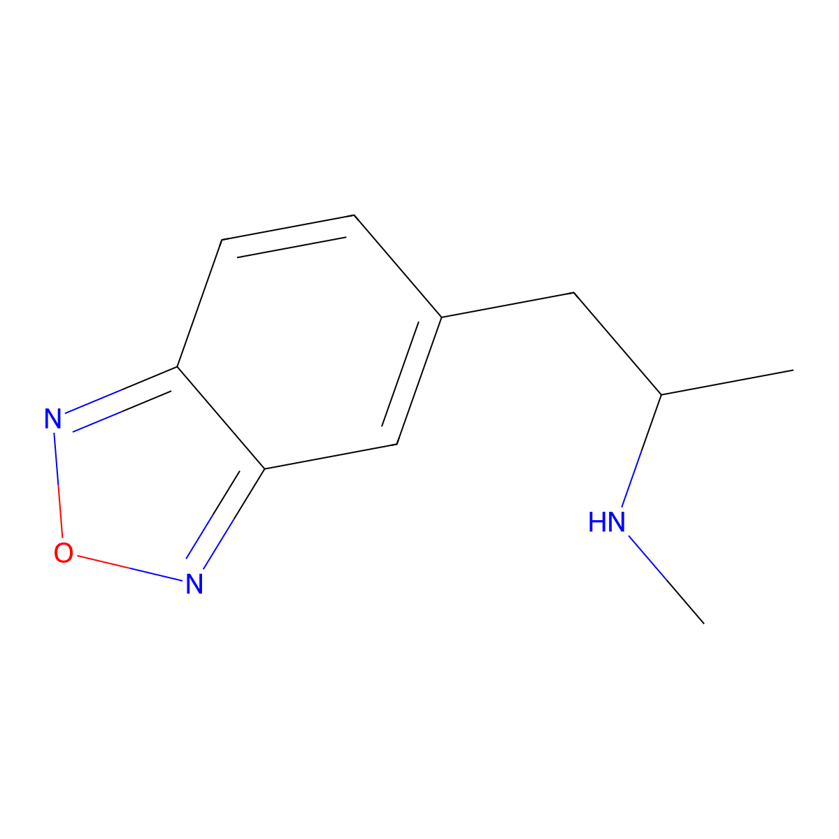 [1-(2,1,3-Benzoxadiazol-5-yl)propan-2-yl](methyl)amine molecular structure, CAS 2567501-96-4