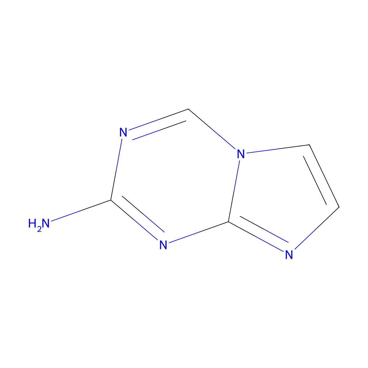 Imidazo[1,2-a][1,3,5]triazin-2-amine molecular structure, CAS 2567502-39-8