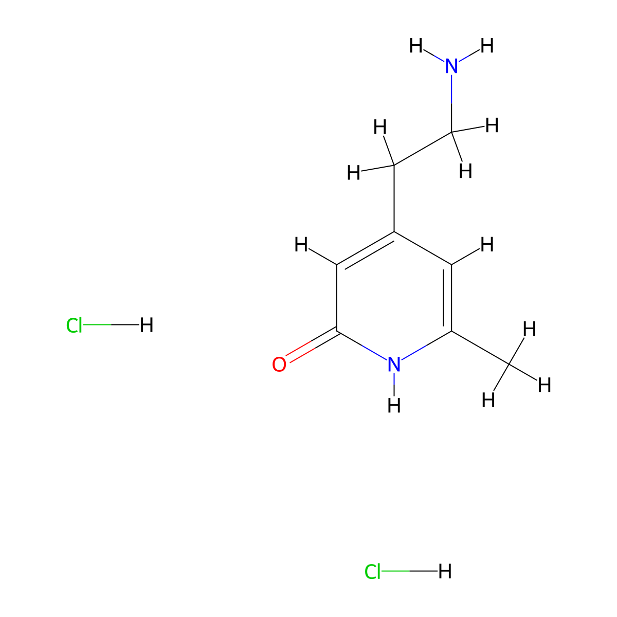 4-(2-Aminoethyl)-6-methylpyridin-2-oldihydrochloride molecular structure, CAS 2567503-06-2