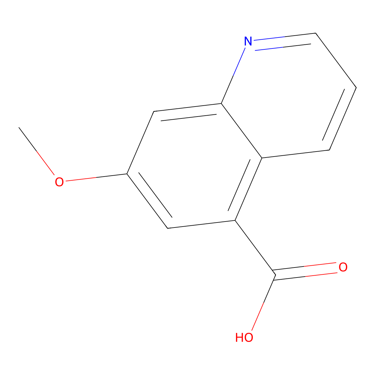7-Methoxyquinoline-5-carboxylic acid molecular structure, CAS 2567510-49-8