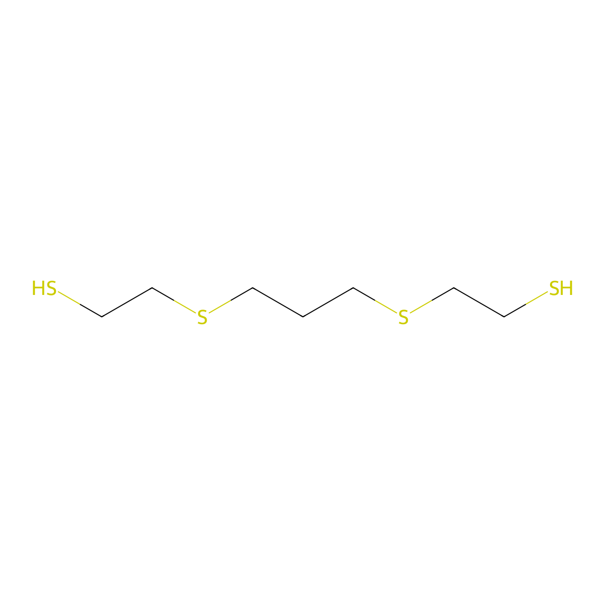 3,7-Dithia-1,9-nonanedithiol molecular structure, CAS 25676-62-4