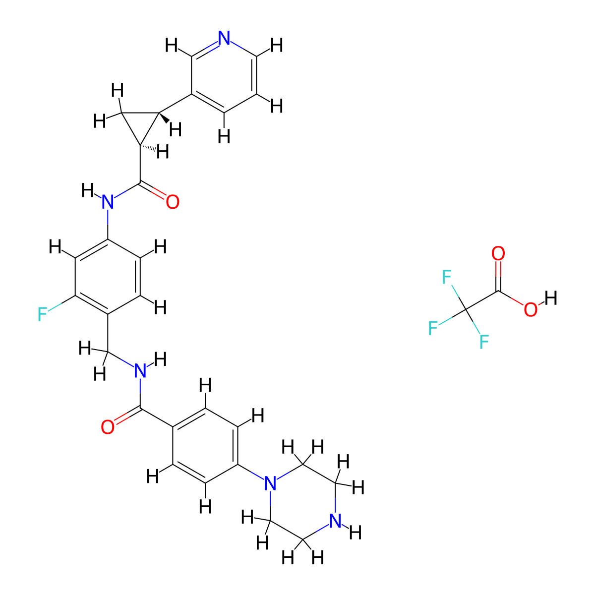 Nampt-IN-10 TFA molecular structure, CAS 2567724-20-1
