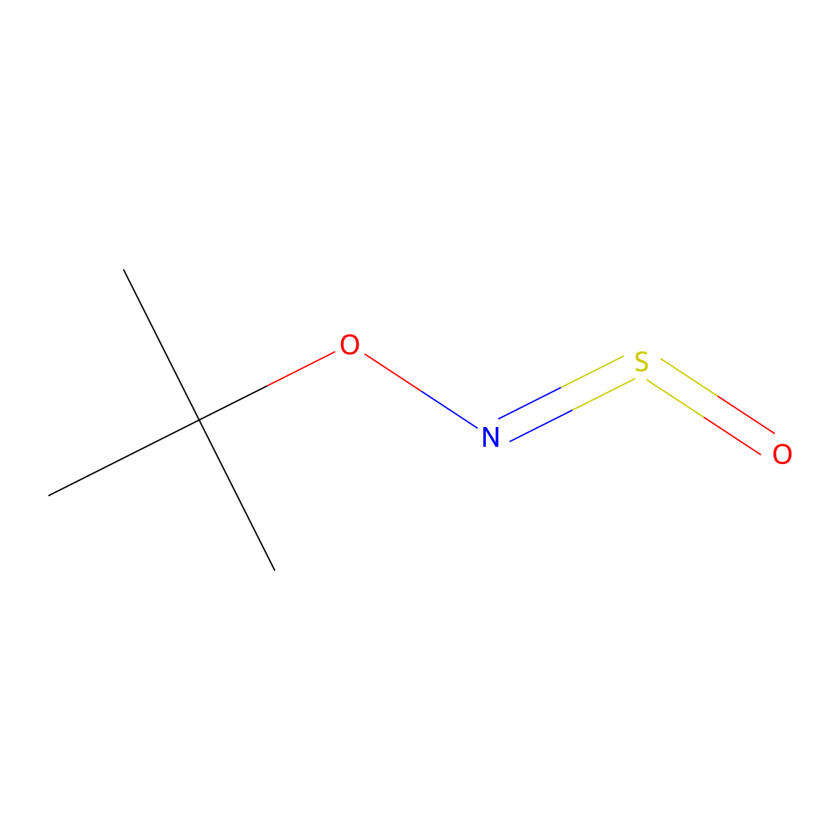 (tert-Butoxyimino)-lambda4-sulfanone molecular structure, CAS 2567792-04-3