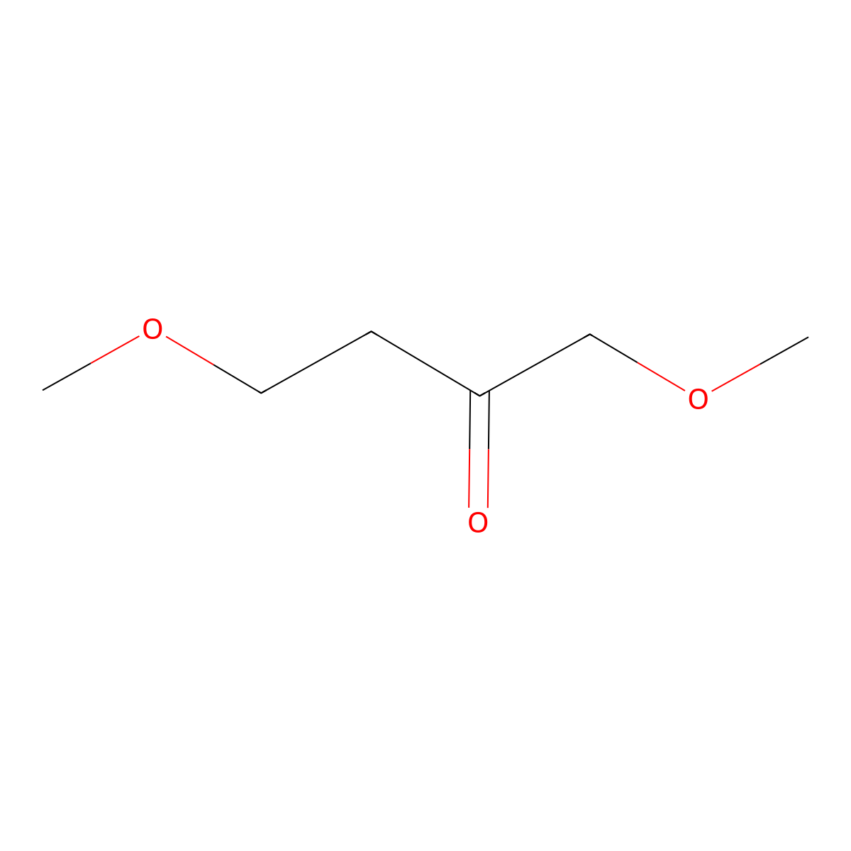 1,4-Dimethoxybutan-2-one molecular structure, CAS 25680-86-8