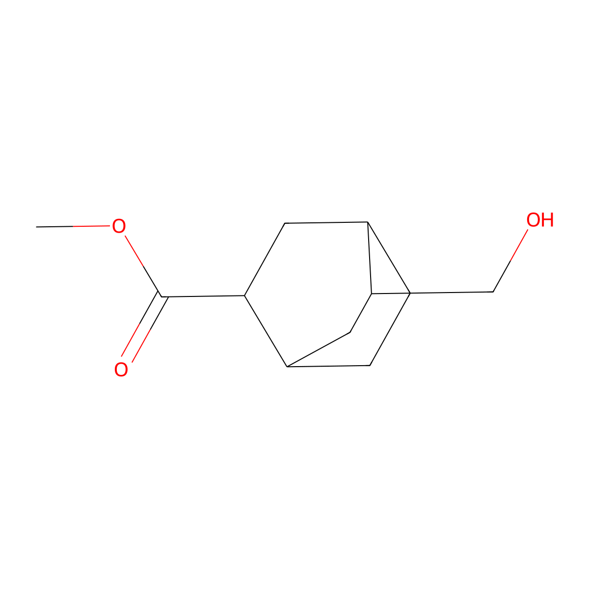 Methyl 5-(Hydroxymethyl)bicyclo[2.2.2]octane-2-carboxylate molecular structure, CAS 2568130-76-5