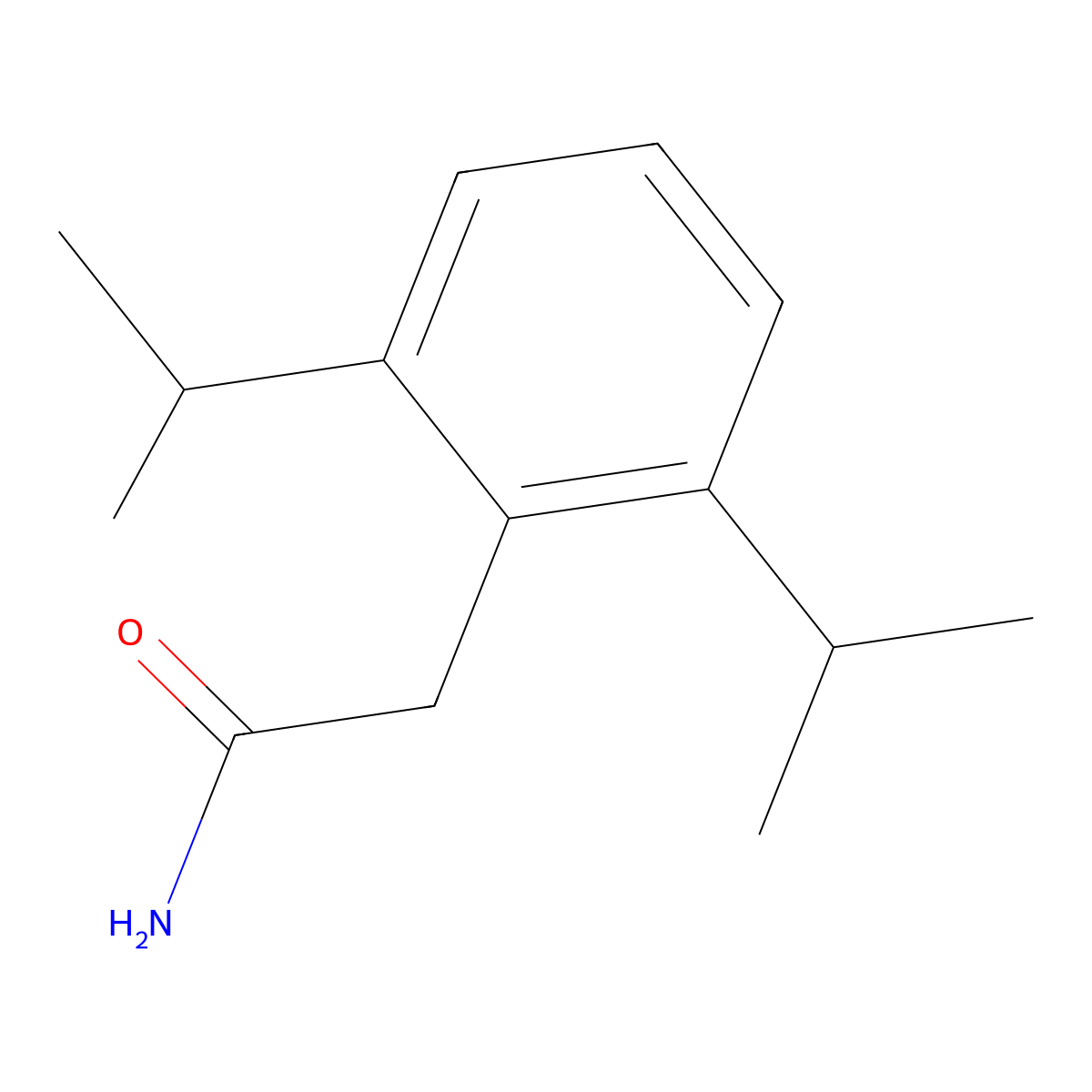 2-(2,6-Diisopropylphenyl)acetamide molecular structure, CAS 2568130-87-8