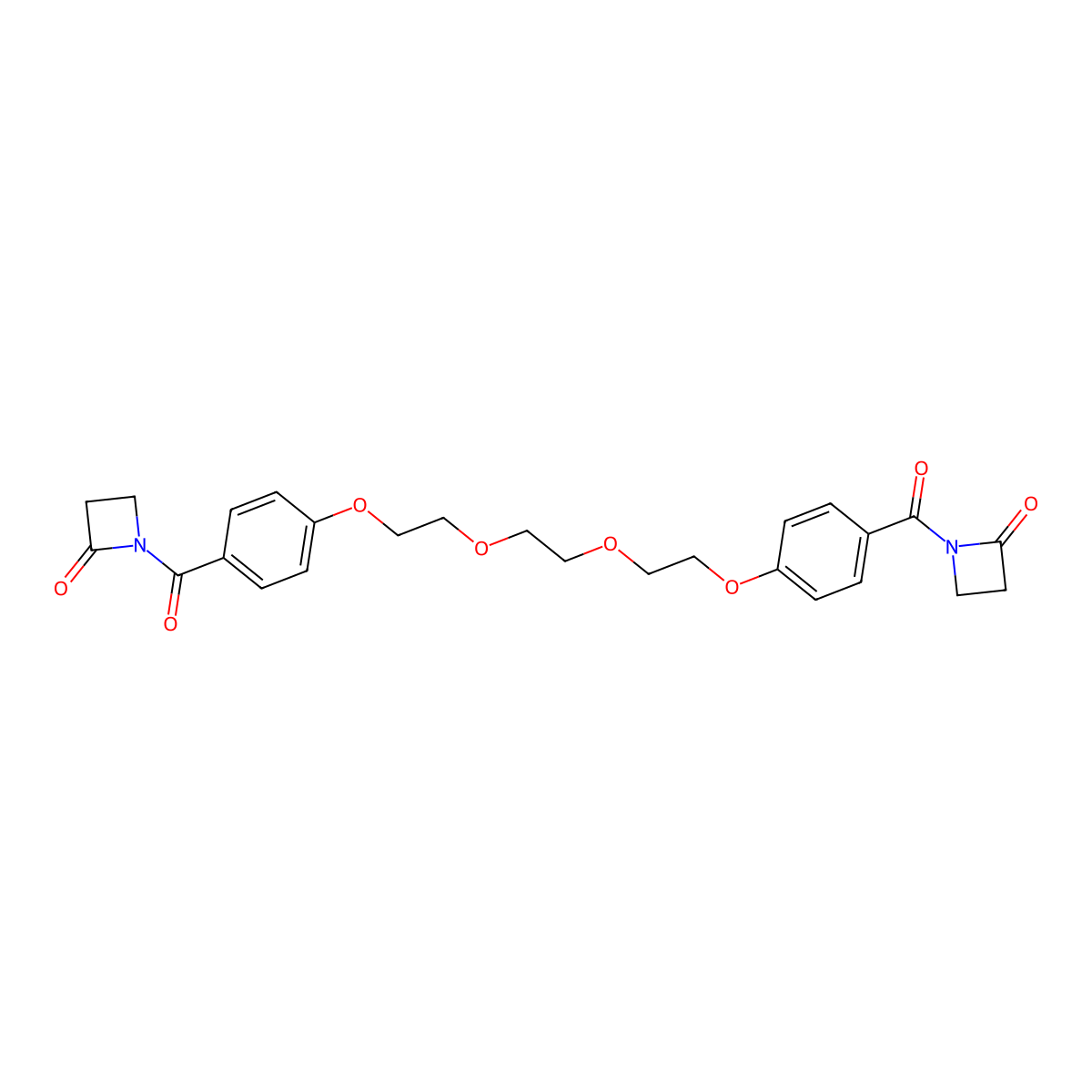 AZD-CO-Ph-PEG4-Ph-CO-AZD molecular structure, CAS 2569143-72-0