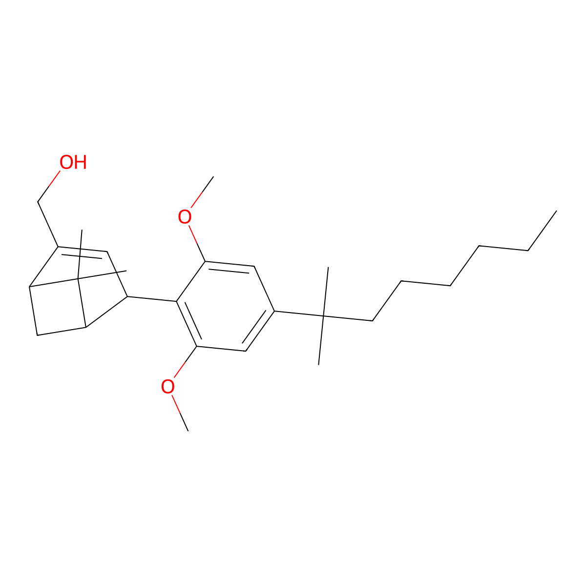 HU-308 molecular structure, CAS 256934-39-1