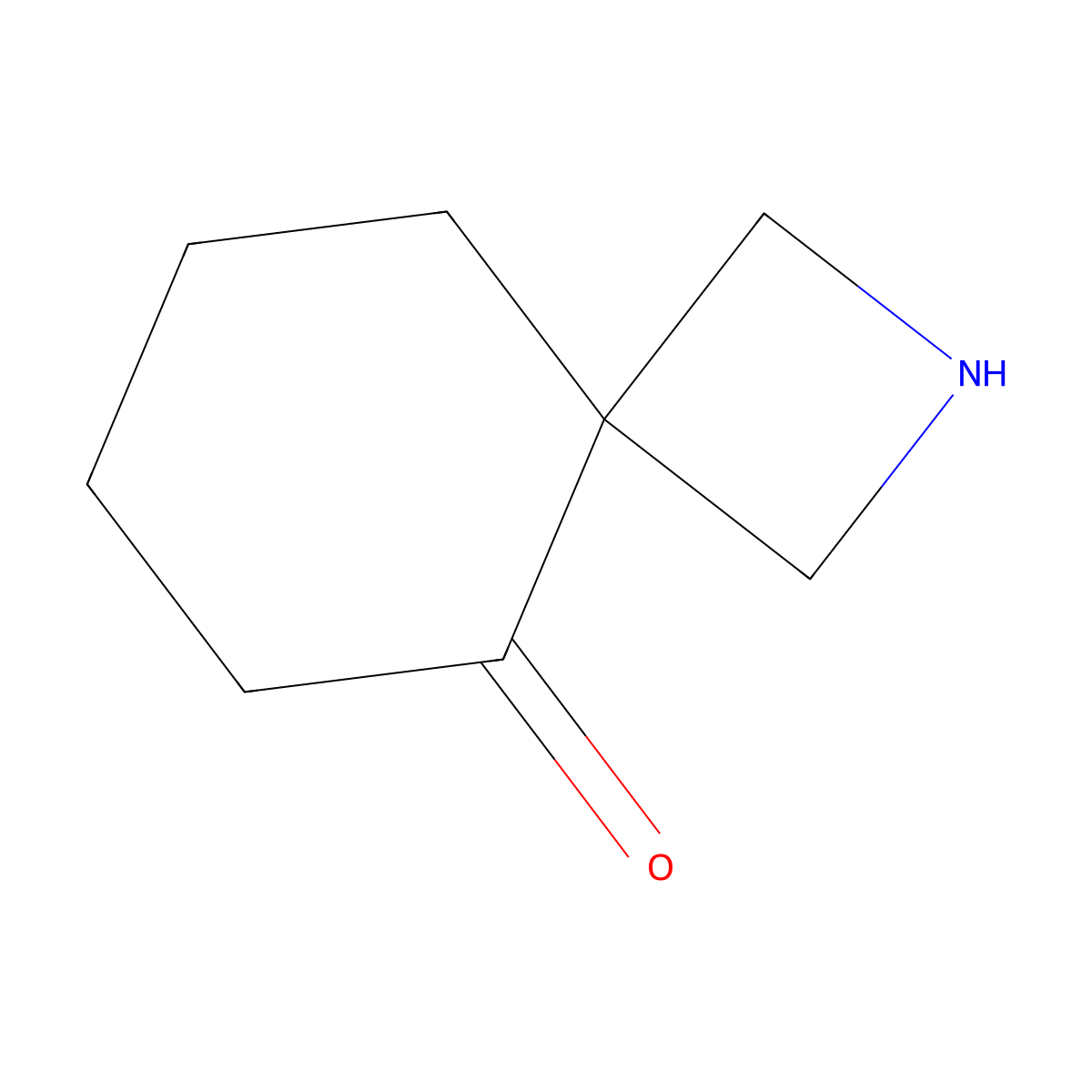 2-Azaspiro[3.5]nonan-5-one molecular structure, CAS 2569800-99-1