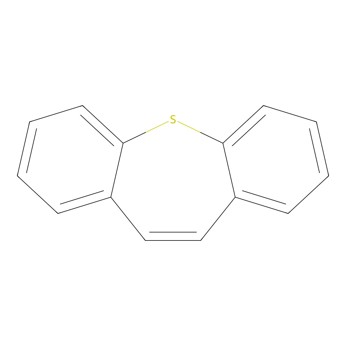 Dibenzo[b,f]thiepin molecular structure, CAS 257-13-6