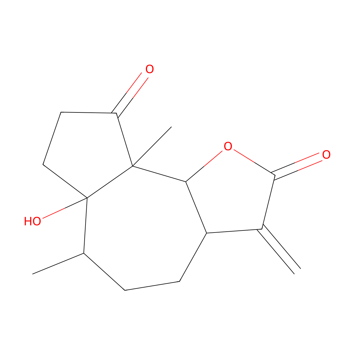 Coronopilin molecular structure, CAS 2571-81-5