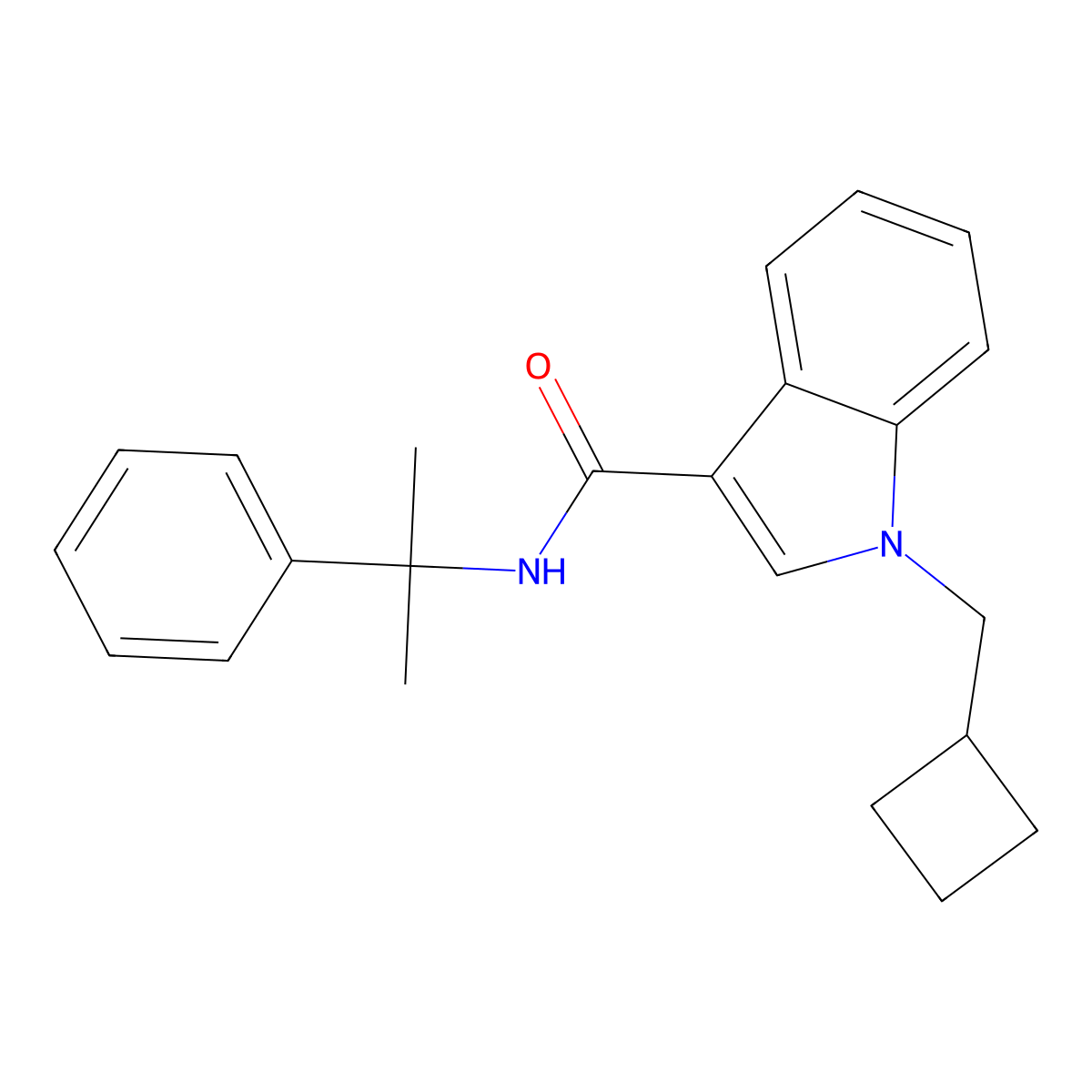 Cumyl-CBMICA molecular structure, CAS 2571070-88-5