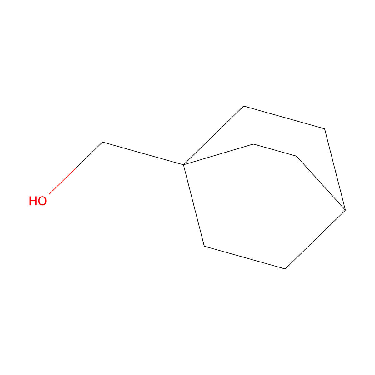 {Bicyclo[2.2.2]octan-1-yl}methanol molecular structure, CAS 2574-42-7