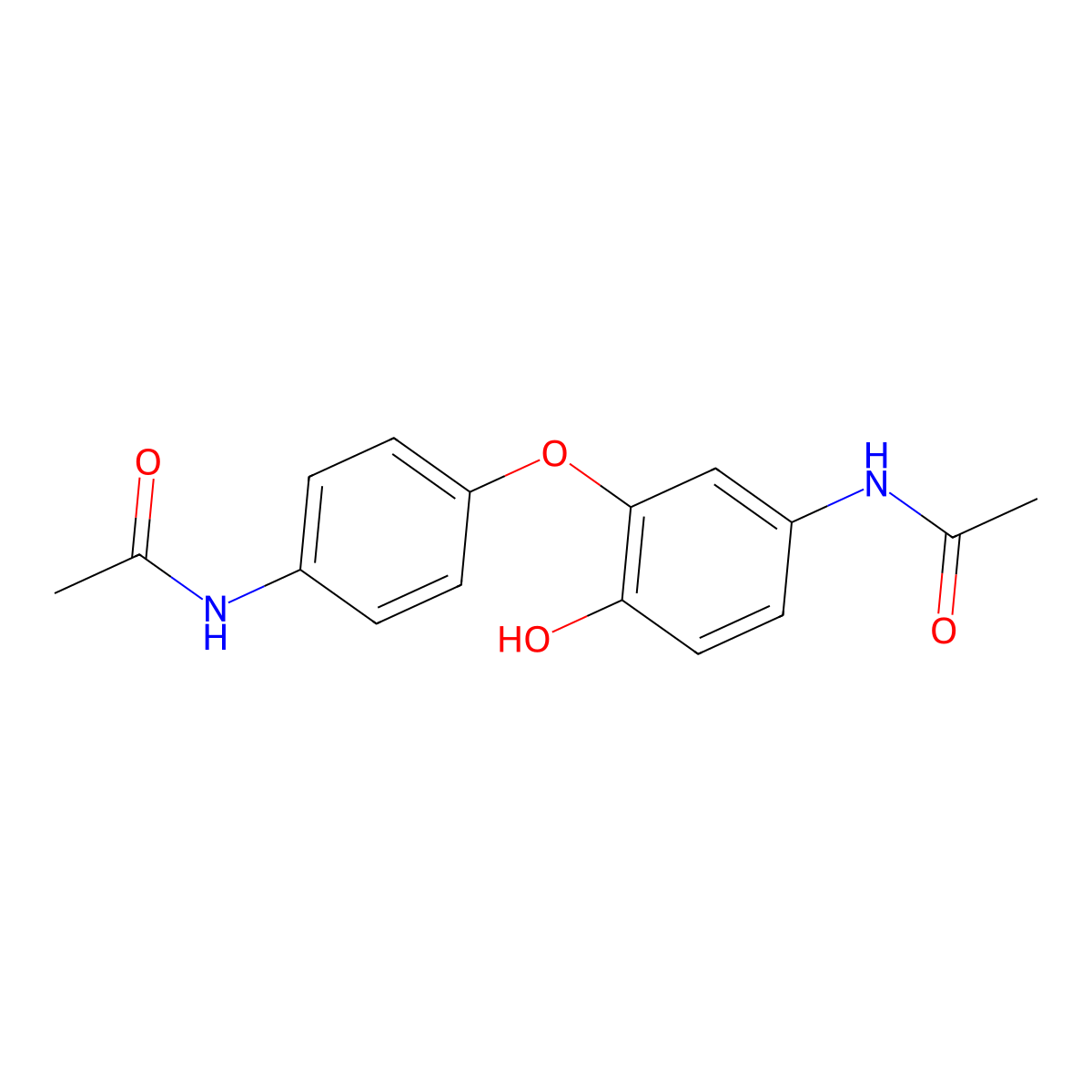 Paracetamol EP Impurity O molecular structure, CAS 2575516-61-7