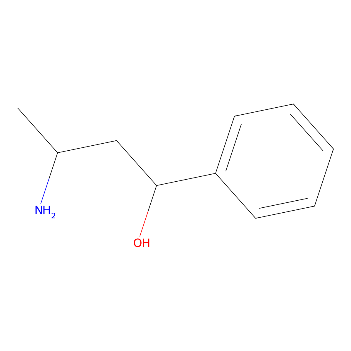 3-Amino-1-phenylbutan-1-ol molecular structure, CAS 25756-06-3