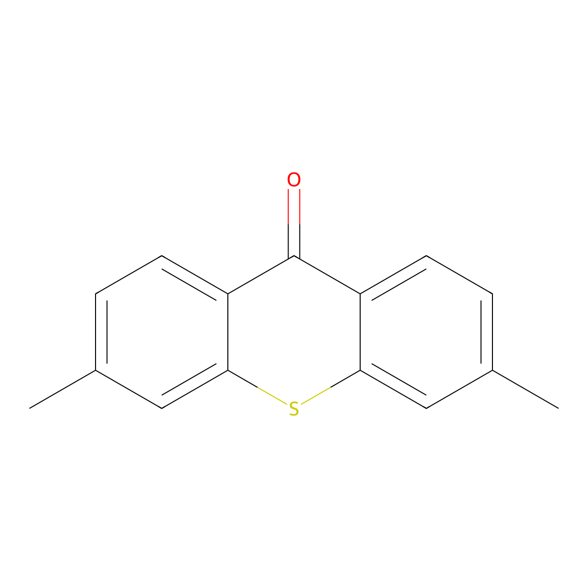 3,6-dimethyl-9H-thioxanthen-9-one molecular structure, CAS 2576699-06-2