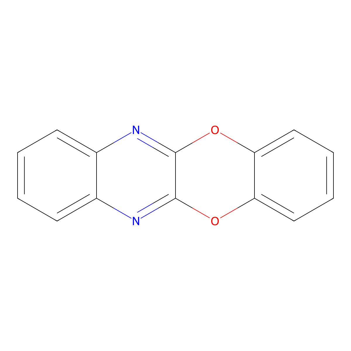 [1,4]Benzodioxino[2,3-b]quinoxaline molecular structure, CAS 258-20-8